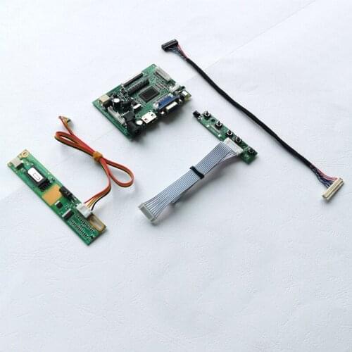 Fit B133EW01/LP133WX1 1280*800 VGA+2AV 13.3" 1CCFL inverter LVDS 30-Pin laptops LCD monitor screen controller board DIY kit