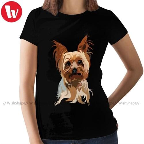 Yorkshire Terrier T-Shirt It Is A Yorkie T Shirt Summer Large Women tshirt O Neck Print Ladies Tee Shirt