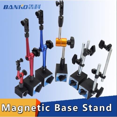 Dial Test Indicator Gauge Universal Magnetic Base Holder Stand Table Scale Precision Indicators Center Finder Measurement Tool