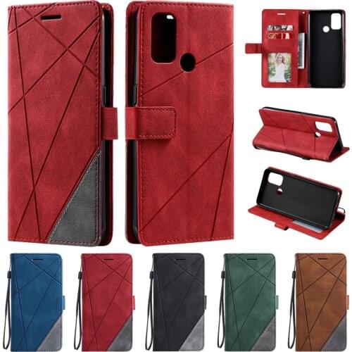 OPPO A53 Case Leather Case For Fundas OPPO A 53 A52 A72 A92 A31 A5 A9 2020 A33 A73 A93 A32 A7 A5S A3S F17 F11 Pro Case Cover