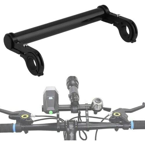 Bike Handlebar Extender Aluminum Alloy Useful Durable Handle Extension Bracket Universal for Yizhet Bicycles