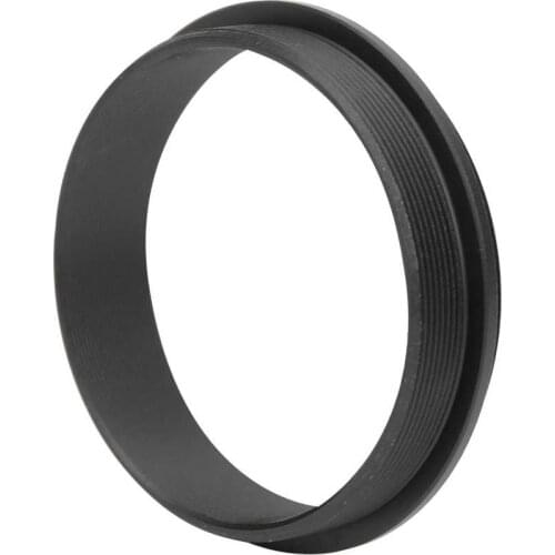 High Quality M48-M48 Male to Male Adapter Ring Aluminium Alloy Black 48mm Thread Pitch 0.75mm Accessory