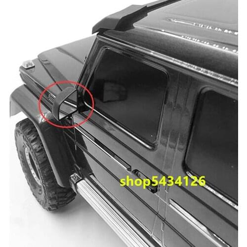 Stainless Steel Mirror Plate Rc Crawler Accessories For 1/10 Rc Car Traxxass Trx4 G500 Trx6 G63 Remote Control Car 4X4 6X6 Buggy
