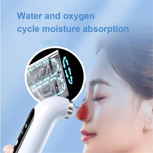 New Blackhead Remover Rechargeable Electric Small Bubble Water Cycle Pore Acne Pimple Removal Vacuum Suction Facial Deep Cleaner