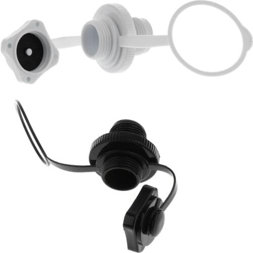 MagiDeal Plastic Screw Air Valve Caps for Inflatable Boat Kayak Pool Raft Canoe Tender Rubber Dinghy Replacements Accessories