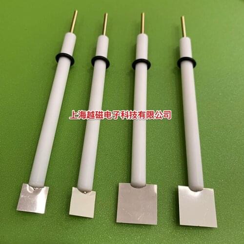 Platinum electrode, contrast electrode, auxiliary electrode. The purity of platinum is 99.99