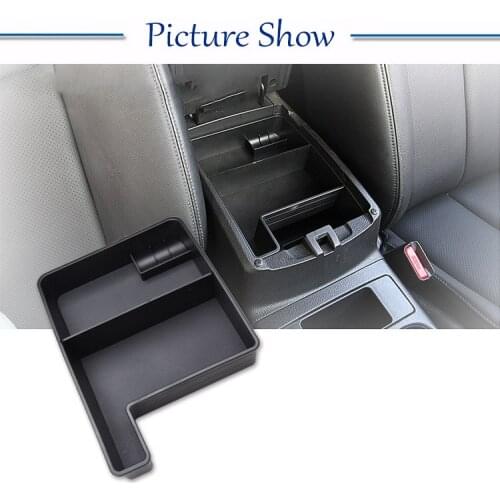 Car-styling Car Center Central Armrest Storage Box Phone Glove Box Tray For Nissan Rogue X-Trail 2014 2015 Accessories