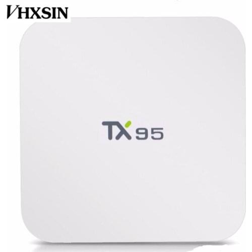 VHXSIN TX95 5PCS Android 7.1 Tv Box KD 17 S905w Quad Core 2.4G/5.8G Dual Wifi Bt 4.1 4k 100M Android Tv Box