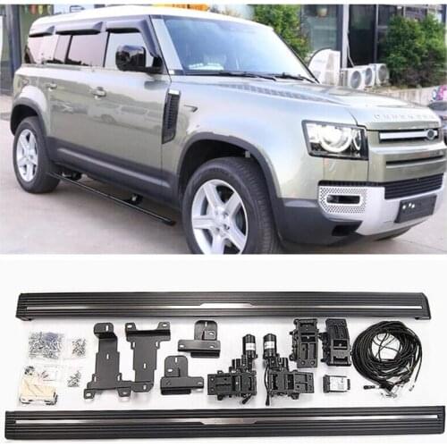 High Quality Electric Automatic Running Boards Side Step For LAND ROVER Defender 90 110 2020 2021 2022 Auto Accessories
