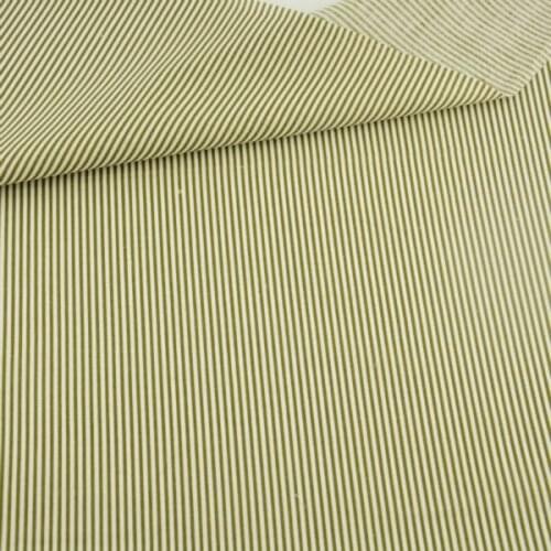 100% Cotton Fabric Tissue Gray and White Stripes Design Patchwork Scrapbooking Clothing Doll Home Textile Tecido Plain Garment