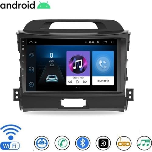 2din Android 10.1 Car Radio Multimedia Video Player For KIA Sportage 2010 2011 2012 2013 2014 2015 2016 Car Autoradio Stereo GPS