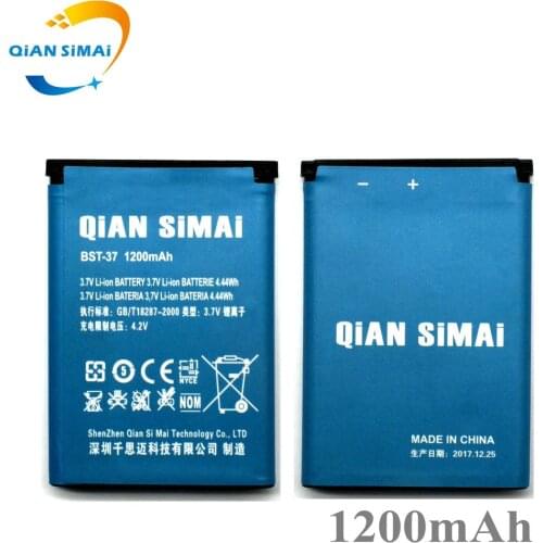QiAN SiMAi BST-37 1200mAh Battery For Sony Ericsson J100i K200i T280i V600 K610i W700 W710C D750i K750C W350 W800i W810i Z300i