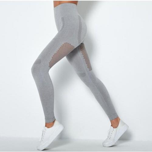 ATHVOTAR High Waist Sexy Seamless Leggings Women Push Up Leggings Fitness Women Casual Gym Sporty Elastic Female Leggins