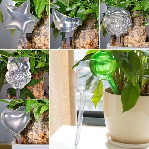 4Pcs Plant Self Watering Bulb Automatic Garden Water Feeder Watering Cans PVC Ball Plant Flowers Irrigation Water Feeder