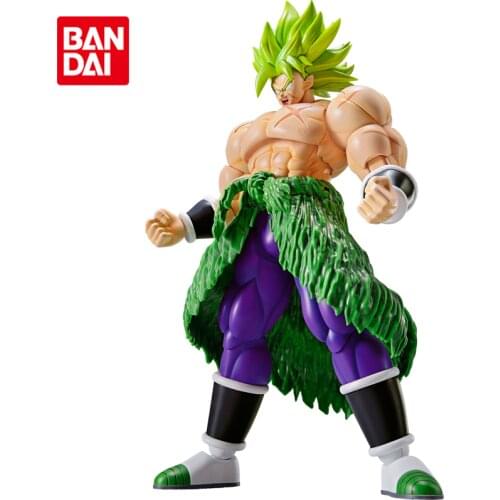 Bandai Genuine Dragon Ball Super Saiyan BROLY FULL POWER Anime Action Figure Figure Rise Standard Assembled Model Toys