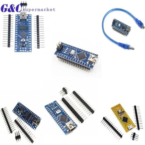 Nano V3.0 ATmega168 / 328P / 5V 16M microcontroller for Arduino ATF with Bootloader compatible module