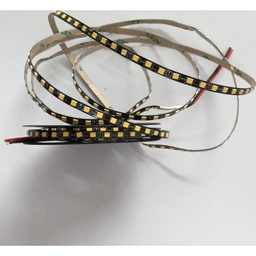 NEW Blackboard SMD 2835 DC 12V Not Waterproof 5mm width narrow PCB 600LED 5M LED Light Flexible Lamp strip