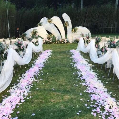 Pure Color Voile Curtain Transparent Tulle Wedding Scenery Party Door Drape Panel Sheer 15-72cm 5z