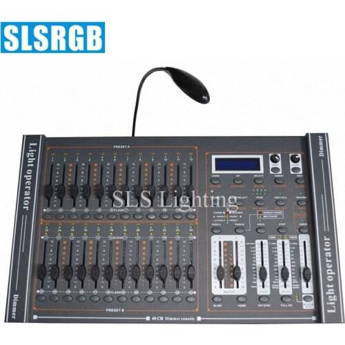 SLS-1315 48ch dimmer console programmable dj controller dmx 48CH DMX Controller DIMMER CONSOLE DMX signal Relay Controller