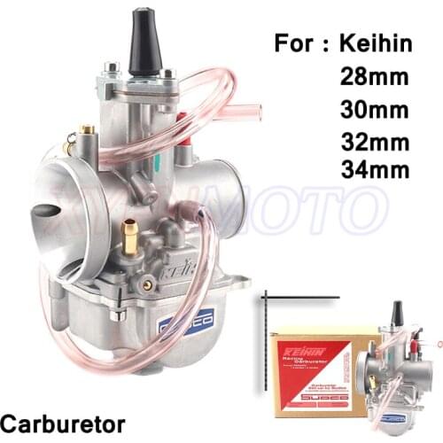 Universal PWK 28 30 32 34 mm Carburetor Racing carb For 2T 4T Motorcycle ATV Quad Go Kart Buggy Dirt Bike scooter Motocross