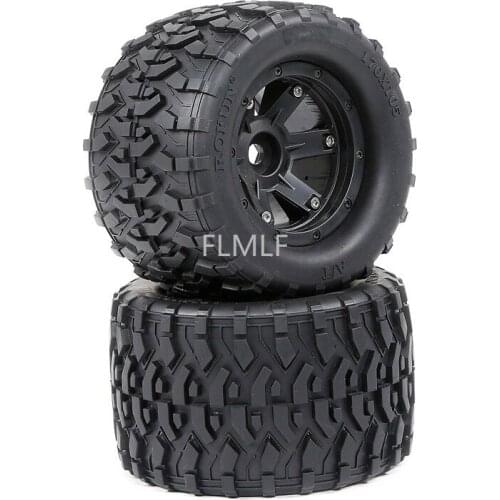 All Terrain Tyre Kit (170mmX105mm) Fit for 1/8 HPI Racing Savage XL FLUX Rovan TORLAND Monster Brushless Truck Parts