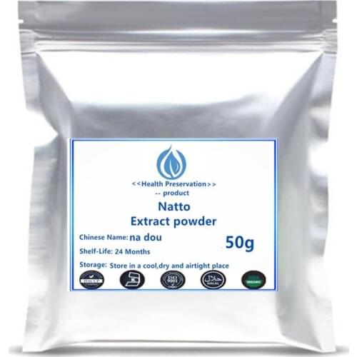 High quality Natto powder Extract Nattokinase Enzymes Health Nutritional Supplements body