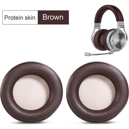 1 Pair Headphone Earpads Replaceable Noise-insulation Breathable Gaming Headset Cushions for USCORSAIR Virtuoso RGB Wireless SE
