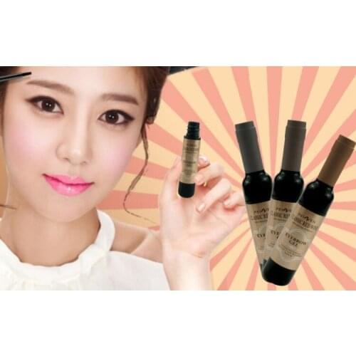 3 Pcs Eyebrow Gel Black Coffee Gray Peel Off Eye Brow Tattoo Shadow Eyebrow Gel Cosmetics Makeup for Women High Pigment Makeup