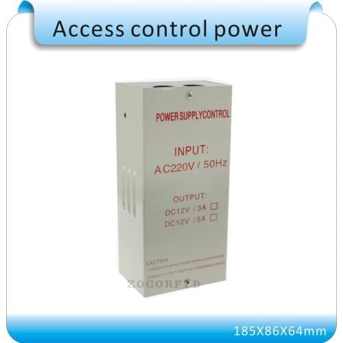 12v 3A electric lock AC 100V-240V Converter power Adapter Power Supply for access control system LED light power adapte