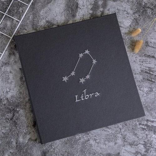 Couple Album Photo Scrapbook Anniversary Gift Wedding Romantic Gifts For Boyfriend Twelve Constellations Albun De Fotos Diy 5P19