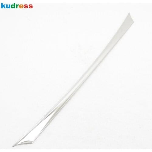 For Hyundai Sonata 2015 2016 Stainless Steel Outer Rear Trunk Lid Trims Tail Gate Protector Rear Trunk Cover Decoration 1pcs