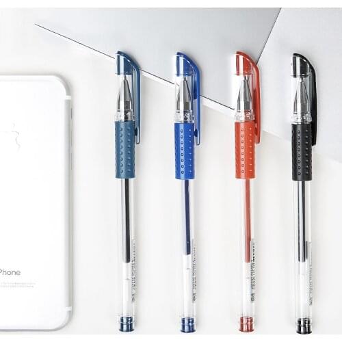 12 Pcs/Set Gel Pens 0.5mm Office Pens Cute School-Supplies-Stationery Cute Pens for School Kawaii School Supplies 10sets