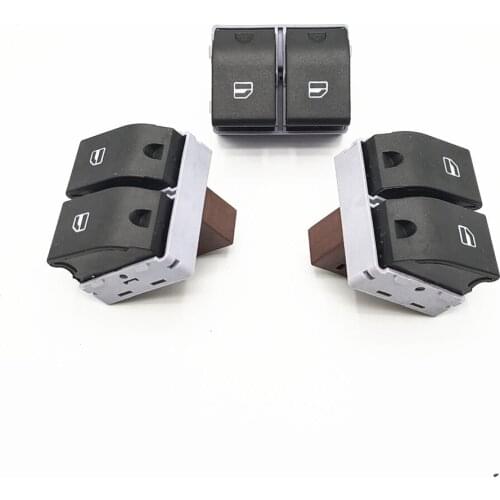 6Q0959858A Power Window Control Switch Button For Polo Fox Parati Seat Ibiza IV Cordoba 6Q0 959 858 A