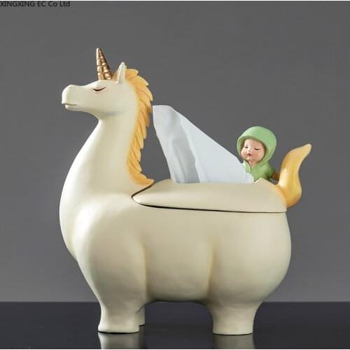 Creative Drawing Box Dining Table Tissue Box Decoration Paper Pumpkin Box Home Living Room Simple Modern Nordic Cute Decoration