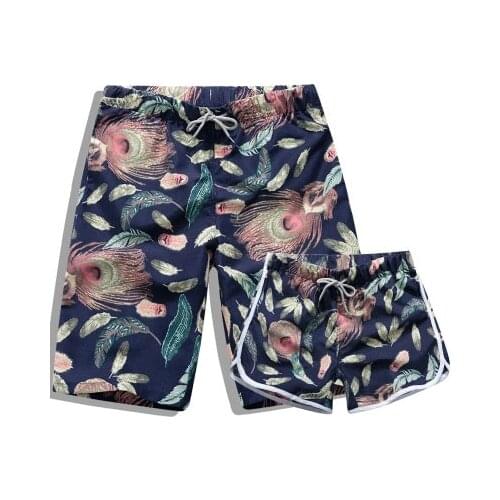 Summer Beach Shorts Men Swimming Trunks Breathable Quick Dry Sport Pants Couple Swimsuit Surf Swim Swimwear Polyester Clothing