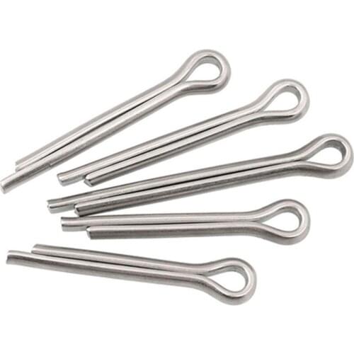 M4 Open Pin Hairpin Pin U-shaped Pins GB91 Carbon steel 20-70mm Length