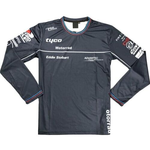 Free shipping Moto gp Motorcycle Dirt Bike Jersey For BMW Team Motocross Racing Long Sleeve Mens