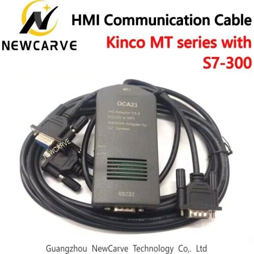 OCA23 HMI Touch Screen Kinco MT4000/5000 Compatible S7-300 Program Cable Connect The PLC To HMI NEWCARVE