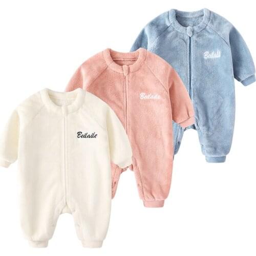 Baby Clothing Boy Girls Clothes Cotton Newborn Toddler Rompers Cute Infant New Born Winter Clothing Rompers Kids Costume
