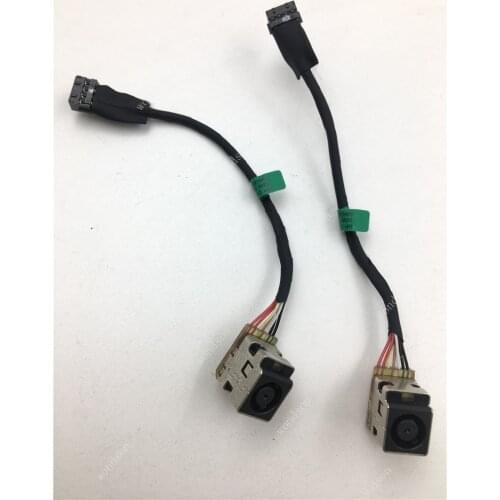 Original For HP ProBook 440 450 455 G1 G2 DC Power Input Jack with Cable -710431-SD1 / 1 Year Warranty
