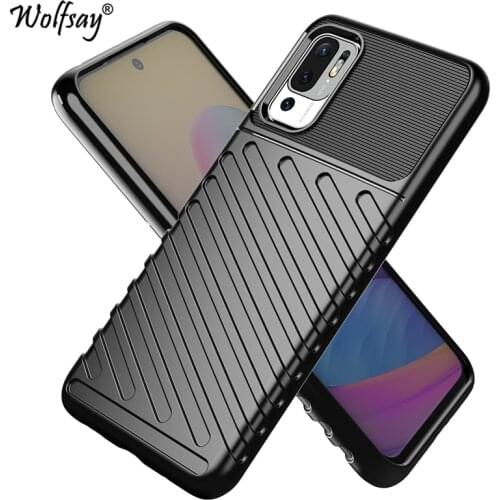 Rugged Fiber Shield Cover For Xiaomi Poco M3 Pro 5G Case Full Cover Back Case For Xiaomi Poco M3 Pro 5G Case For Poco M3 Pro 5G