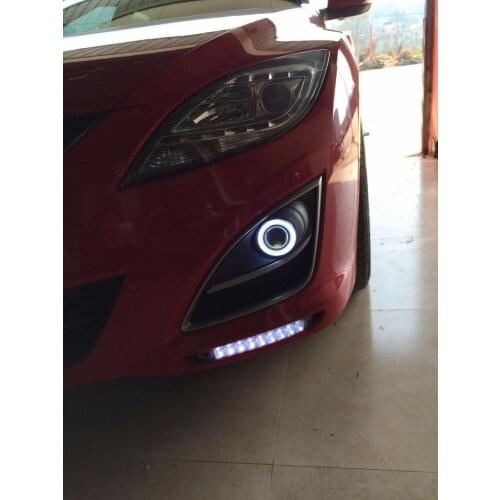 Eosuns Led Drl Daytime Running Light + Moving Yellow Turn Signal for Mazda 6 Atenza 2010-2013 (gh) 2 Generation