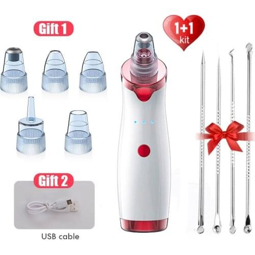 Facial Blackhead Remover Electric Acne Cleaner Blackhead Black Point Vacuum Cleaner Tool Black Spots Pore Cleaner Machine