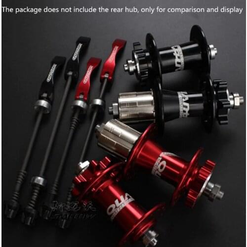 Bicycle Hubs Sealed Bearing MTB Mountain Bike front Hub Quick Release set Bike hub 32 28 Holes Disc Brake QR