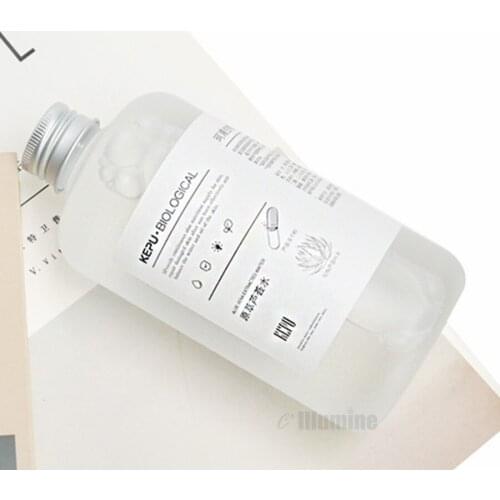 Aloe Aqueous Extract Refreshing Oil Control Acne Removing Moisturizing Repairing Hyaluronic Acid Anti Wrinkles 500ml