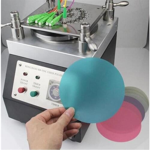 Fiber optic fiber polishing film Fiber lapping film for fiber equipment 10 sets