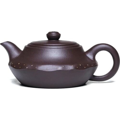 Yixing Purple Clay Teapot Master Handmade Raw Ore Purple Clay Teapot Tea Set Household Teapot Kung Fu Tea Set