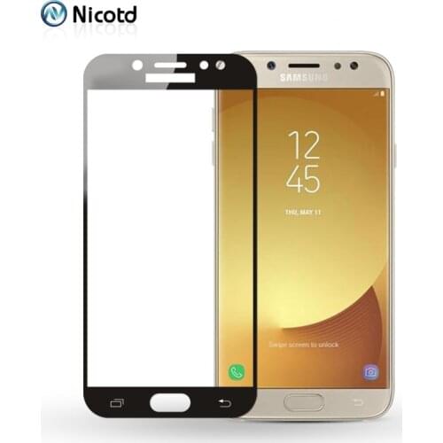 For Samsung Galaxy J7 2017 J730F/DS J730FM/DS Tempered Glass Screen Protective Film For Samsung J7 Pro J730F J730GM/DS J730G/DS