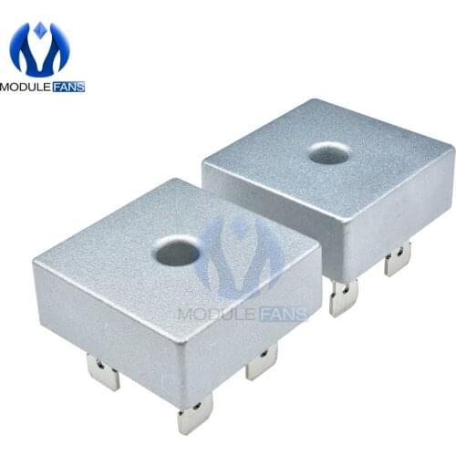 10PCS 50A 1000V Single Phase KBPC5010 Diode Bridge Rectifier Diode KBPC 5010 Power Diy Electronic 4 Four Terminals