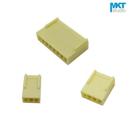 100Pcs KF2510 2.54mm Pitch Female Housing Box Header 2P 3P 4P